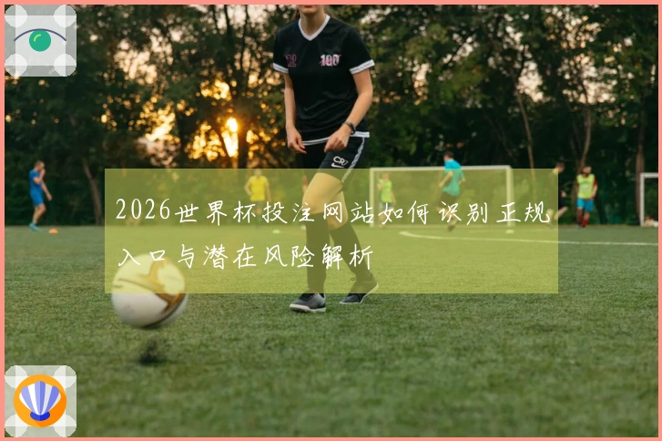 2026世界杯投注网站如何识别正规入口与潜在风险解析