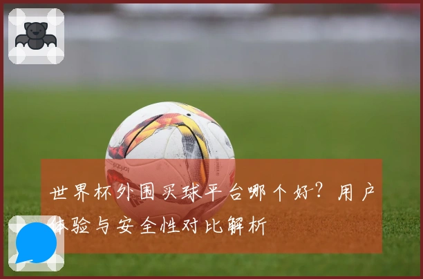 世界杯外围买球平台哪个好？用户体验与安全性对比解析