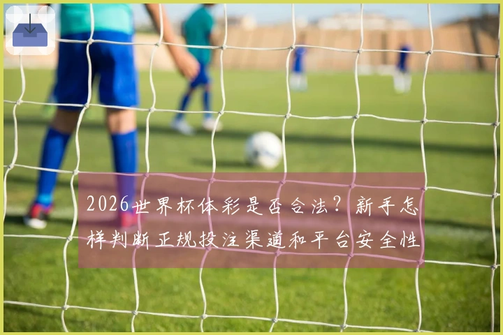 2026世界杯体彩是否合法？新手怎样判断正规投注渠道和平台安全性